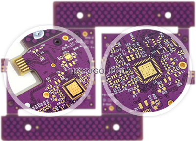 Purple Solder Mask PCB
