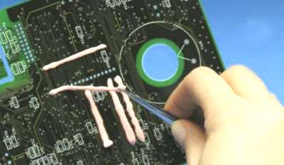 PCB Solder Mask Removal Method