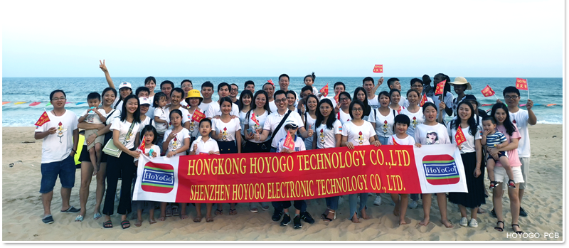HOYOGO made a company trip to Dongjiang River 5A tourist attractions