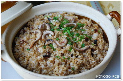 Eel with rice