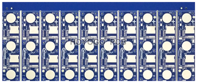 Blaue Aluminium-Leiterplatte