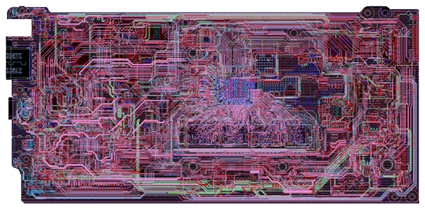 PCB layout do projeto