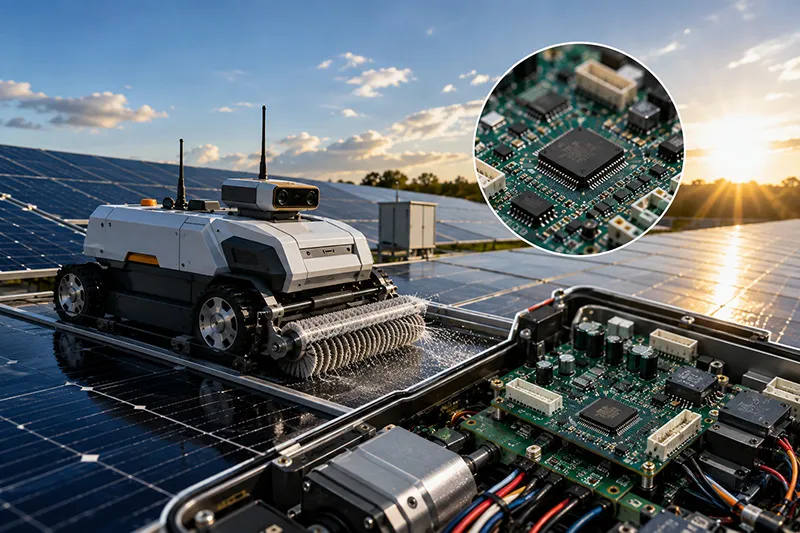 Leiterplattenanwendungen in PV-Reinigungsrobotern