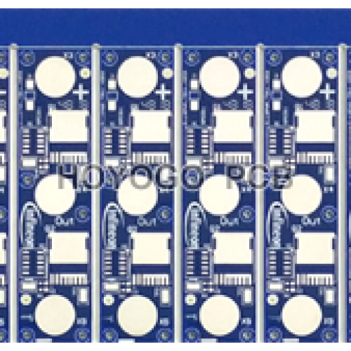 PCB de alumínio azul